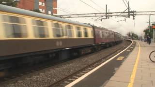 steam train at speed  113 [upl. by Roderigo]