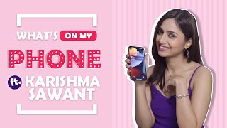 Whats On My Phone Ft Karishma Sawant  Yeh Rishta Kya Kehlata Hai  India Forums [upl. by Elmo193]