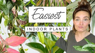 EASIEST Houseplants Even YOU Cant Kill 🌱 Top 10 Easy Plants In My Collection [upl. by Acirrej]