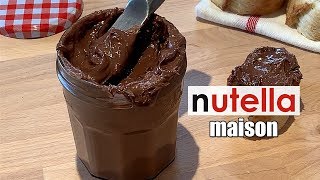 Nutella maison  Recette de Nutella facile et rapide [upl. by Elwyn631]