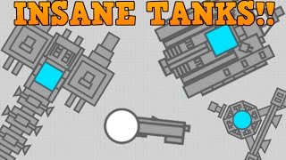 DIEPIO CREATE YOUR OWN TANK  CRAZY Fan Creations  Fantasy Tank Builder [upl. by Ahsercal]