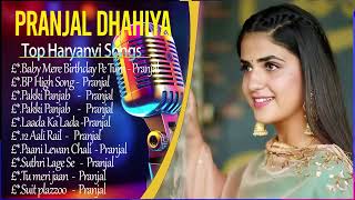 Pranjal Dahiya New Songs  New Haryanvi Song Jukebox 2024  Pranjal Dahiya Best Haryanvi Songs 2023 [upl. by Asirram]