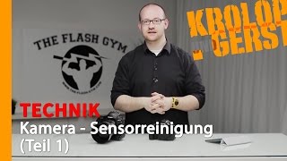 Kamera  Sensorreinigung Teil 1 📷 TECHNIK 📷 KrolopampGerst [upl. by Aienahs]