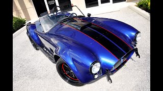 1965 SUPERFORMANCE MKIII COBRA WITH FORD ALUMINATOR 52XS 580HP ENGINE BY DRIVING EMOTIONS [upl. by Noira401]