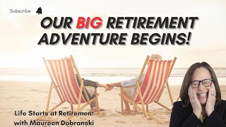 Our BIG Retirement Adventure ✈️🚢 [upl. by Aicinad]