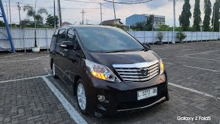 Alphard S CBU 2010 Guys Istimewa Kilometer 70 ribu automobile alphard [upl. by Enihpad]