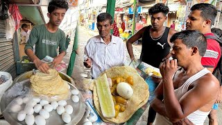 Early Morning Pocket Friendly Food At Kolkata । Price ₹ 15 Only । Indian Street Food [upl. by Trevethick]