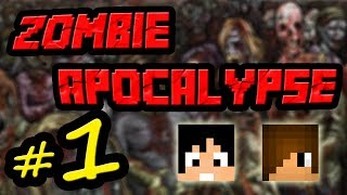 Tackle⁴⁸²⁶ Minecraft Custom Map  Zombie Apocalypse 1 บร๊ะเจ้าช่วยด้วย [upl. by Beaston712]