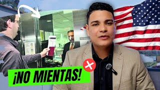 CONSECUENCIAS de MENTIR en tu ENTREVISTA para la VISA EEUU 🇺🇸 [upl. by Hanaj]