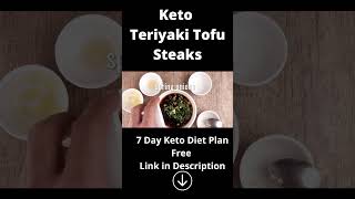 Keto Teriyaki Tofu Steaks  Healthy recipes  shorts [upl. by Alak766]