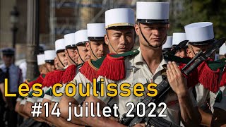 Les coulisses du 14juillet 2022 legionetrangere 2REG [upl. by Wilcox]