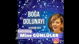 SÃœRPRÄ°ZLERE HAZIR MIYIZ BOÄA DOLUNAYI Ä°LE BEKLENMEYENÄ° BEKLE  astroloji minegunluler dolunay [upl. by Laurie]