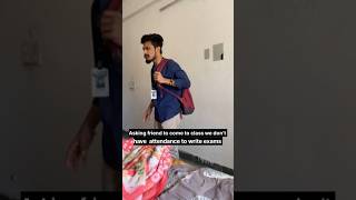 Wait for end 😂😂  collegelife comedy collegedays collegevibes funny collegestudent [upl. by Fulvi53]