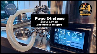 Page 24 clone  Homebrewing on Brewtools B40pro Brewing System [upl. by Balcer]