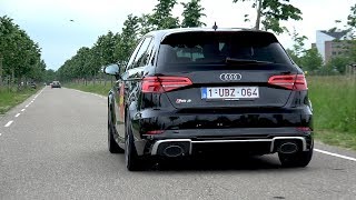 400HP Audi RS3 Sportback 2018  REVS amp Acceleration SOUNDS [upl. by Akin]