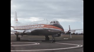 New Zealand 1950s Air travel archive footage [upl. by Lieno272]