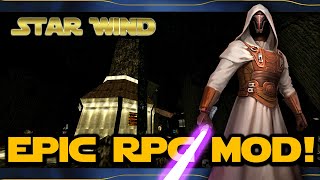 This STAR WARS KOTOR mod is AWESOME  Star Wars Starwind Morrowind Mod [upl. by Romy]