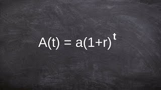 How to determine the value using compound interest [upl. by Nodababus]