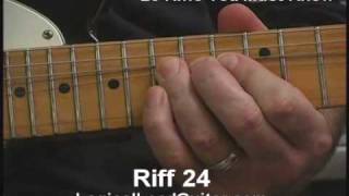 25 Riffs You Must Know  Riff 24  How To Play Lead Guitar [upl. by Dael214]