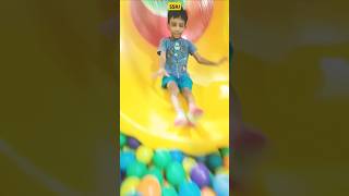 Kondattam😍 Indoor Slide Fun kidsvideo funtime ytshorts trending reels viralvideo gobananas [upl. by Asial]