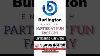 Burlington Book Academic TOWNSBURRY EVENING CLASSES IELTS Listening answers  SUMPUN IELTS PHAGWARA [upl. by Ennaed]