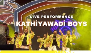 Kathiyawadi Boys Live Performance Yashvi Navratri Surat Diamond ni Matla upar Matlu Dance group [upl. by Efren445]