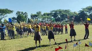 Cheer Dance Don Bosco High school Rangajan [upl. by Aivatnahs]