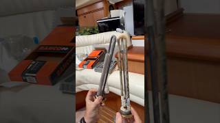 Water Heater Element replacement on a sailboat sailboat sailing [upl. by Boff]