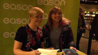 Cecelia Ahern in Belfast for book signing [upl. by Nemaj]