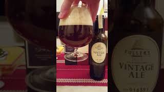 938 Fullers Vintage Ale 2019 Limited Edition 85  British Craft Beer [upl. by Lovmilla660]