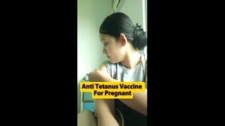 ANTI TETANUS VACCINE FOR PREGNANT  21 Weeks Pregnant [upl. by Faux]