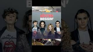 Maneskin  beggin drumcover drums shortsfeed shorts fyp cover [upl. by Adar774]