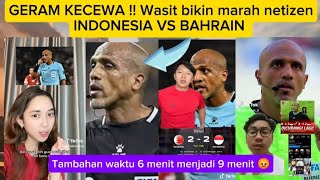 GERAM  Reaksi Kecewa supporter Indonesia terhadap wasit Indonesia vs Bahrain [upl. by Silverstein733]