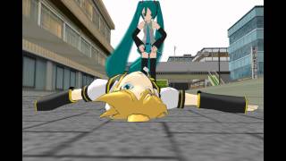 MMD Miku Makes Leek [upl. by Aerol]