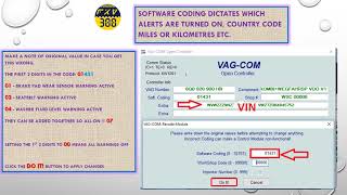 VW Polo Mk4 9N Turning Brake Pad warning on or off using VCDS [upl. by Ahsiekahs]