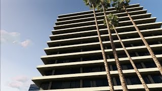 GTA V  Day Night Views of the Tinsel Towers Apt 29 [upl. by Drolet]