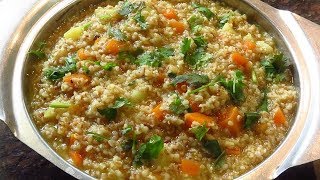 वेजीटेबल दलिया खिचड़ी ऐसे बनाएंगे तो सब को बहुत पसंद आएगा। Vegetable masala Dalia Khichdi Recipe। [upl. by Emia699]