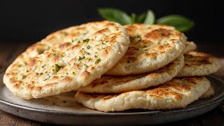 The most delicious pita bread ever Try to cook recipe like this Its so delicious [upl. by Nnylarat]