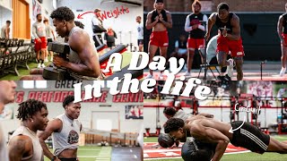 D1 FOOTBALL PLAYER SPRING TRAINING VLOG [upl. by Charita949]