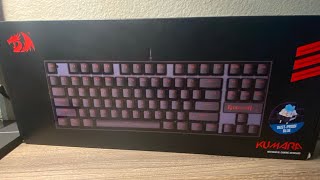 UNBOXING THE REDRAGON KEYBOARD K5522 [upl. by Ellingston]