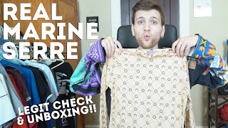 LEGIT MARINE SERRE crescent moon shirt  How to tell  unboxing this skin tight signature piece [upl. by Lanos60]