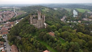 Castello scaligero di Valeggio sul Mincio Italia 🇮🇹 Italy 4K [upl. by Htebezile]