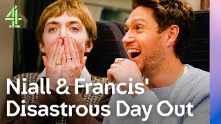 Train CHAOS for Francis and Niall Horan  Trainspotting With Francis Bourgeois  Channel 4 [upl. by Adnarrim444]