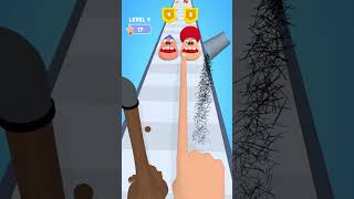 🚿PROBAMOS LA DUCHA DE DEDOS🧼 LEVEL 9 FAIL 👆Dirty Finger 3D👃 Shorts [upl. by Alphonso]