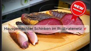 ‼️ Selbstgemachter Schinken im Rollbratenetz [upl. by Mariano]