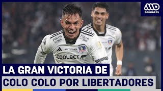 Colo Colo 10 Junior La gran victoria del Cacique por Copa Libertadores [upl. by Persis]