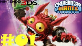 Skylanders Giants 3DS  Part 1 Daring Rescue [upl. by Leind100]