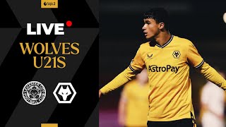 PL2 LIVE  Leicester City U21s vs Wolves U21s [upl. by Venice]