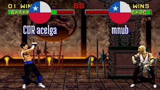 FT5 mk2 CDR acelga CL vs mnub CL Mortal Kombat 2 Fightcade Oct 20 [upl. by Armstrong715]