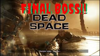 Hive Mind FINAL BOSS Dead Space Remake Chapter 12 boss fight and Ending [upl. by Yumuk]